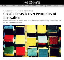 Google Reveals Its 9 Principles of Innovation
